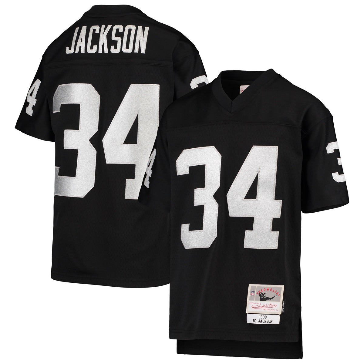 Bo Jackson Las Vegas Raiders black jersey