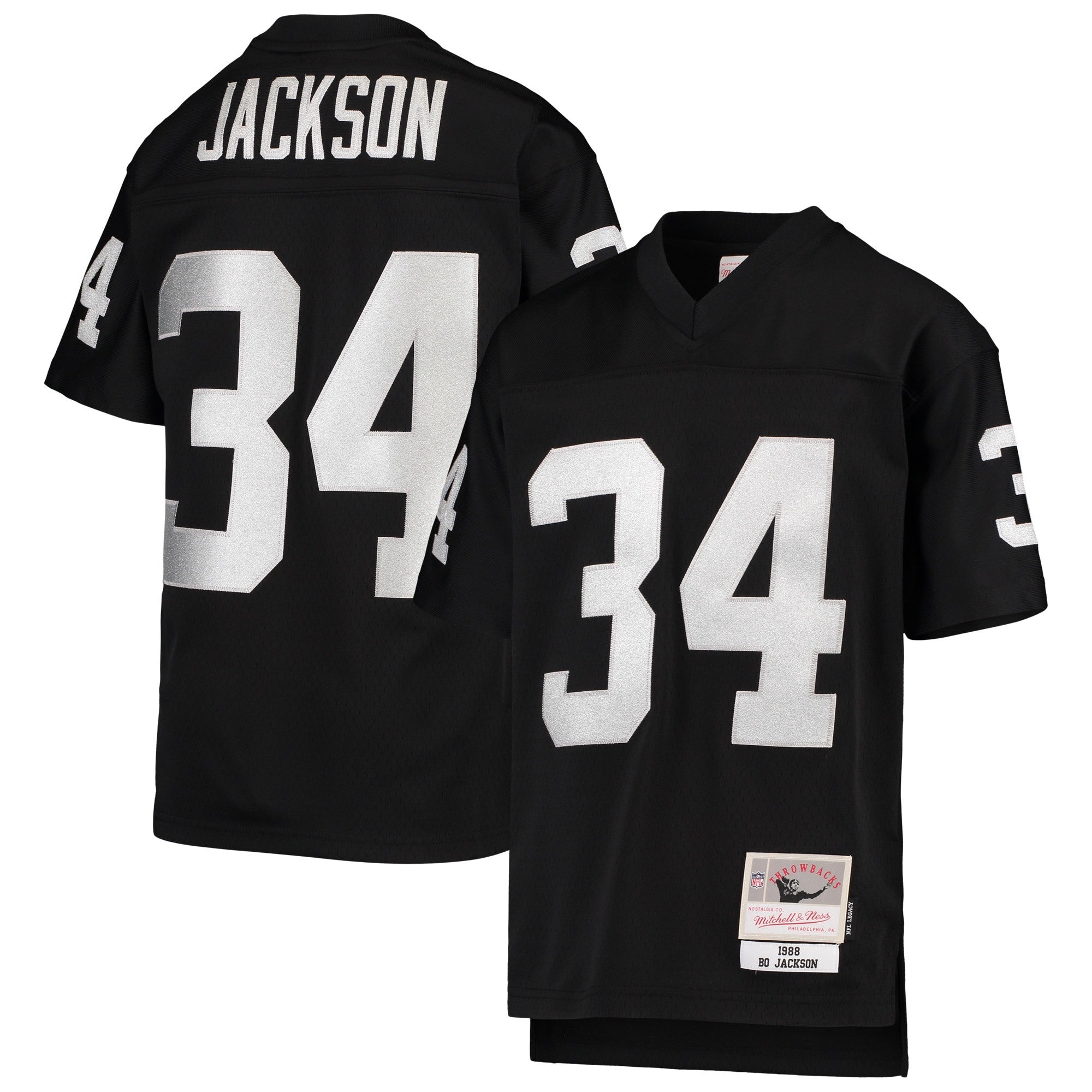 Bo Jackson Las Vegas Raiders black jersey
