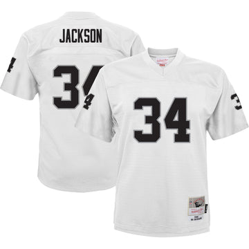 Bo Jackson Las Vegas Raiders white jersey