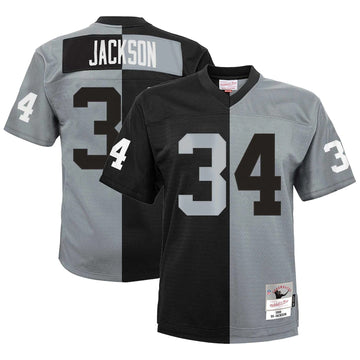 Bo Jackson Las Vegas Raiders black Split jersey