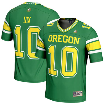 Bo Nix Oregon Ducks green jersey