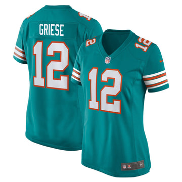 Bob Griese Miami Dolphins aqua jersey