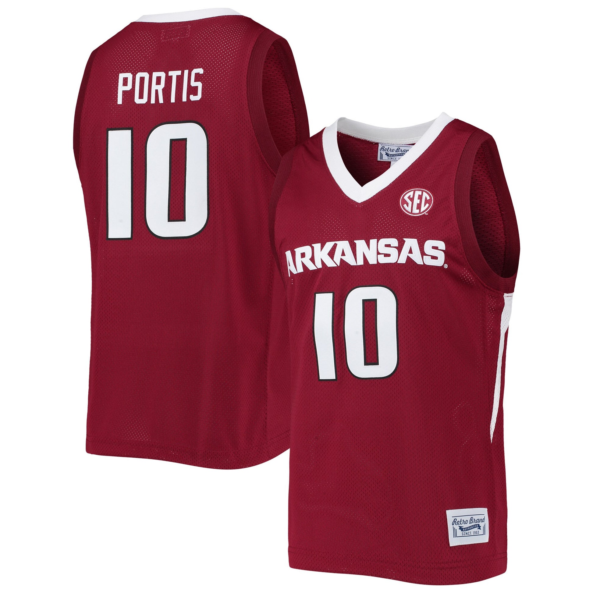 Bobby Portis Original Arkansas Razorbacks Retro jersey