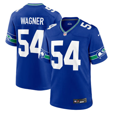 Bobby Wagner Seattle Seahawks royal Throwback jersey