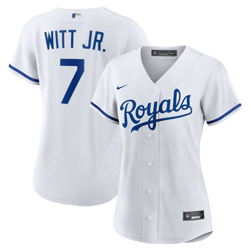 Bobby Witt Jr Kansas City Royals white Home jersey