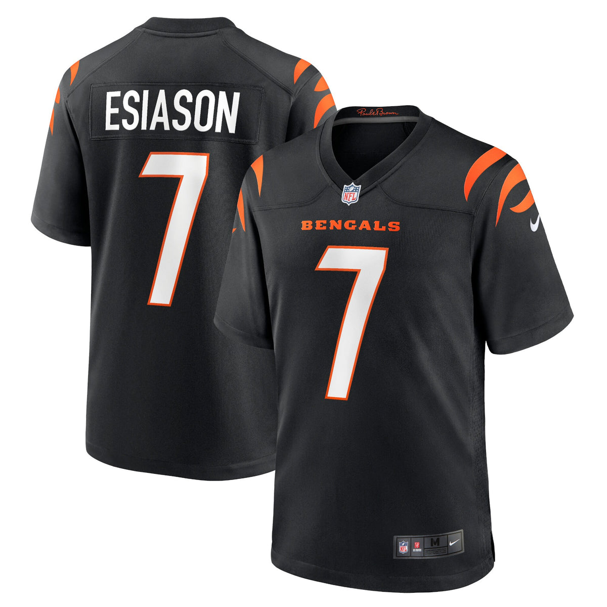 Boomer Esiason Cincinnati Bengals black jersey