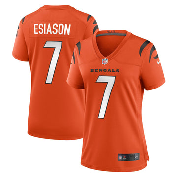 Boomer Esiason Cincinnati Bengals orange jersey