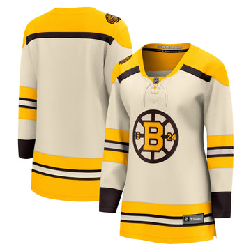 Boston Bruins cream jersey