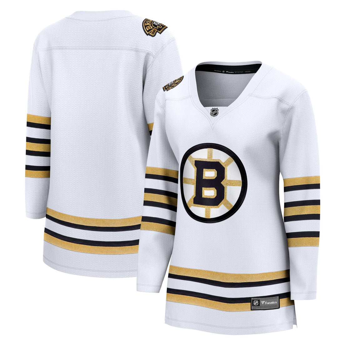 Boston Bruins white jersey