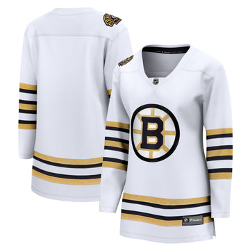 Boston Bruins white jersey