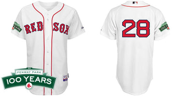Gonzalez Boston Red Sox white jersey