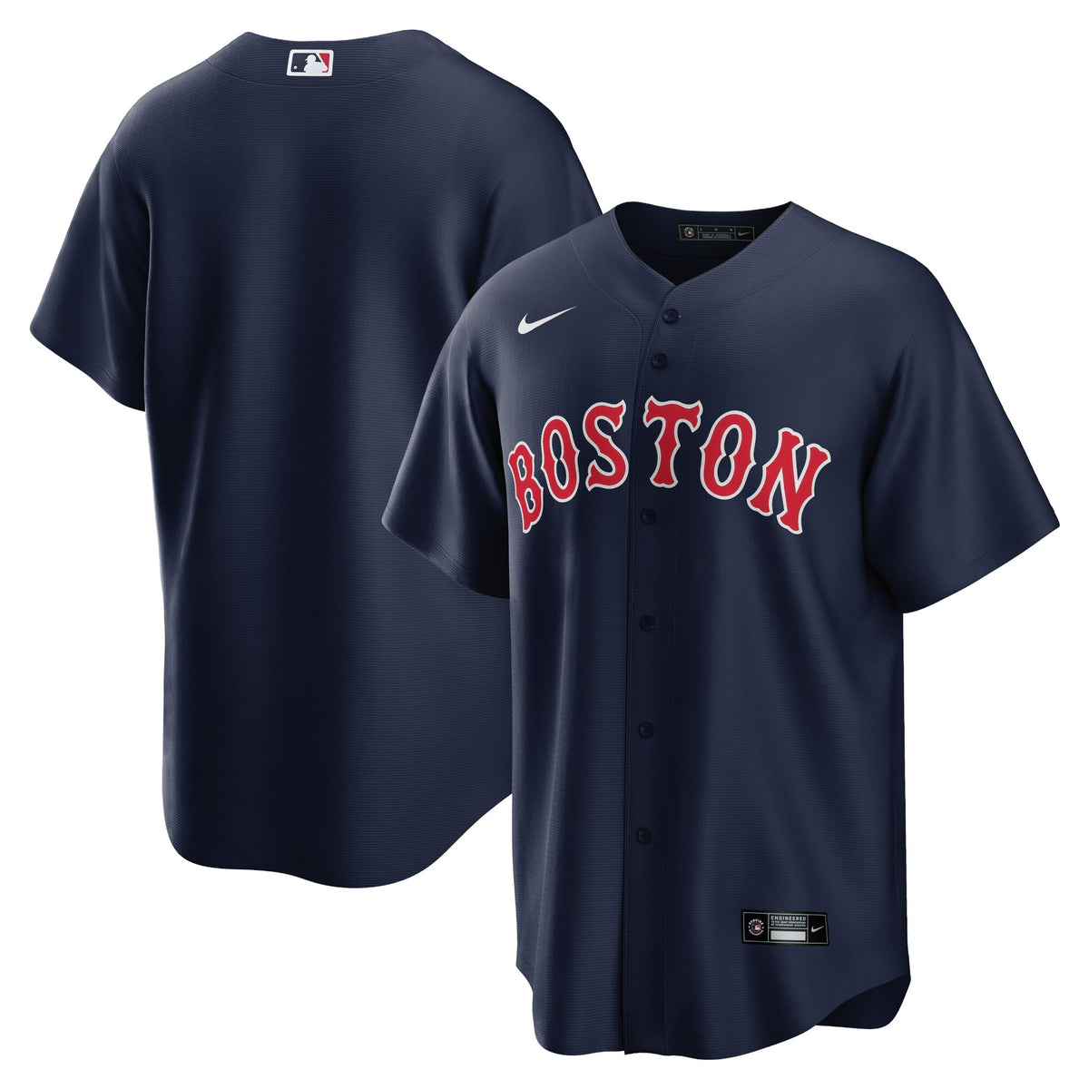 Boston Red Sox navy Alternate jersey