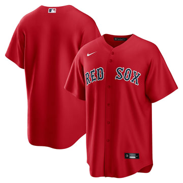 Boston Red Sox red Alternate jersey