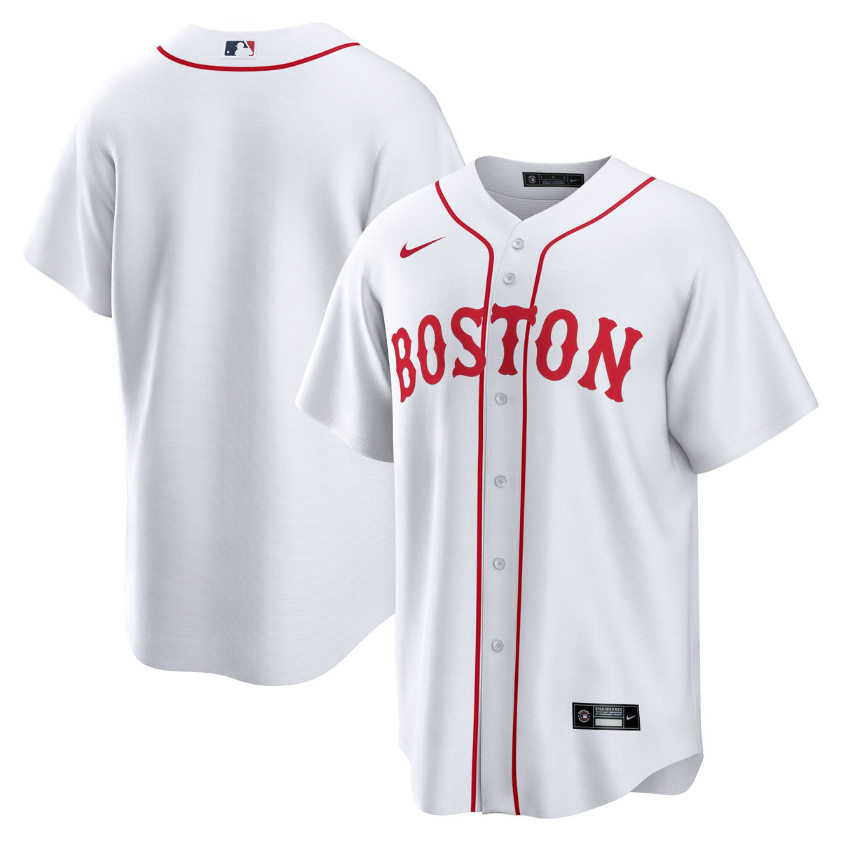 Boston Red Sox white Alternate jersey