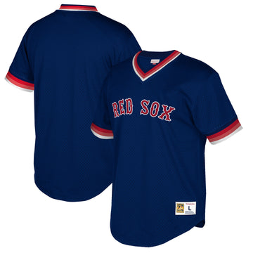 Boston Red Sox navy Cooperstown jersey