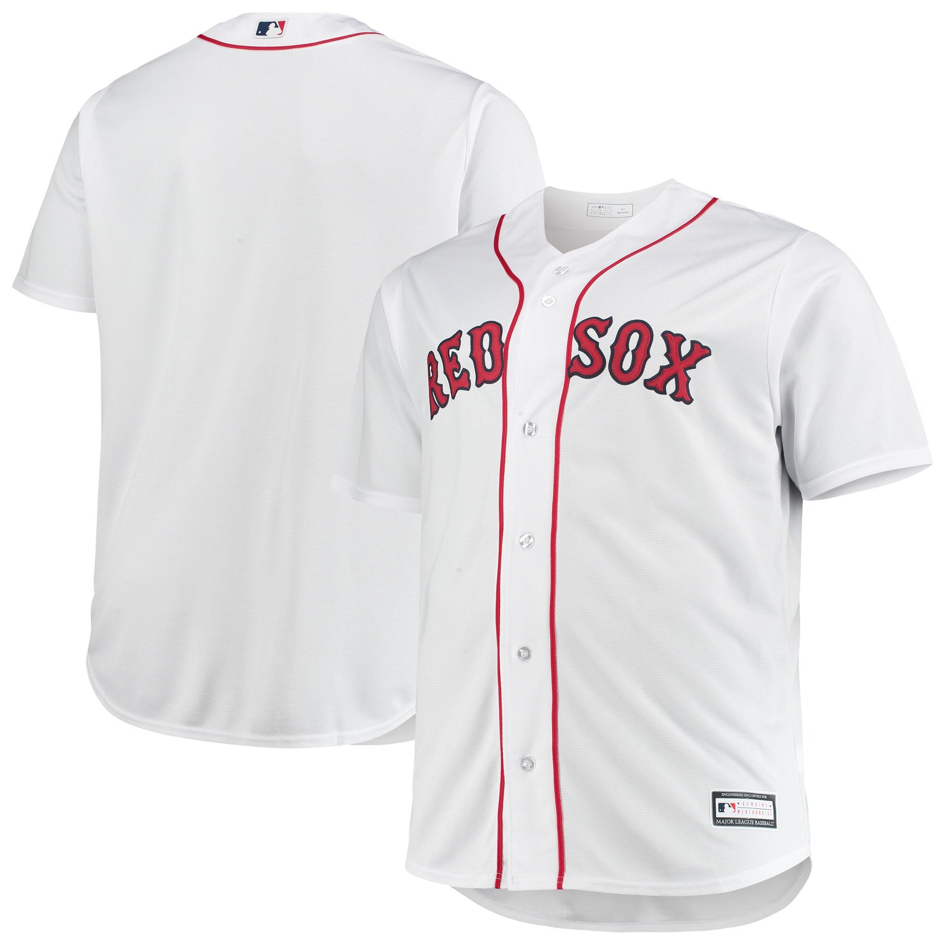 Boston Red Sox white Home jersey