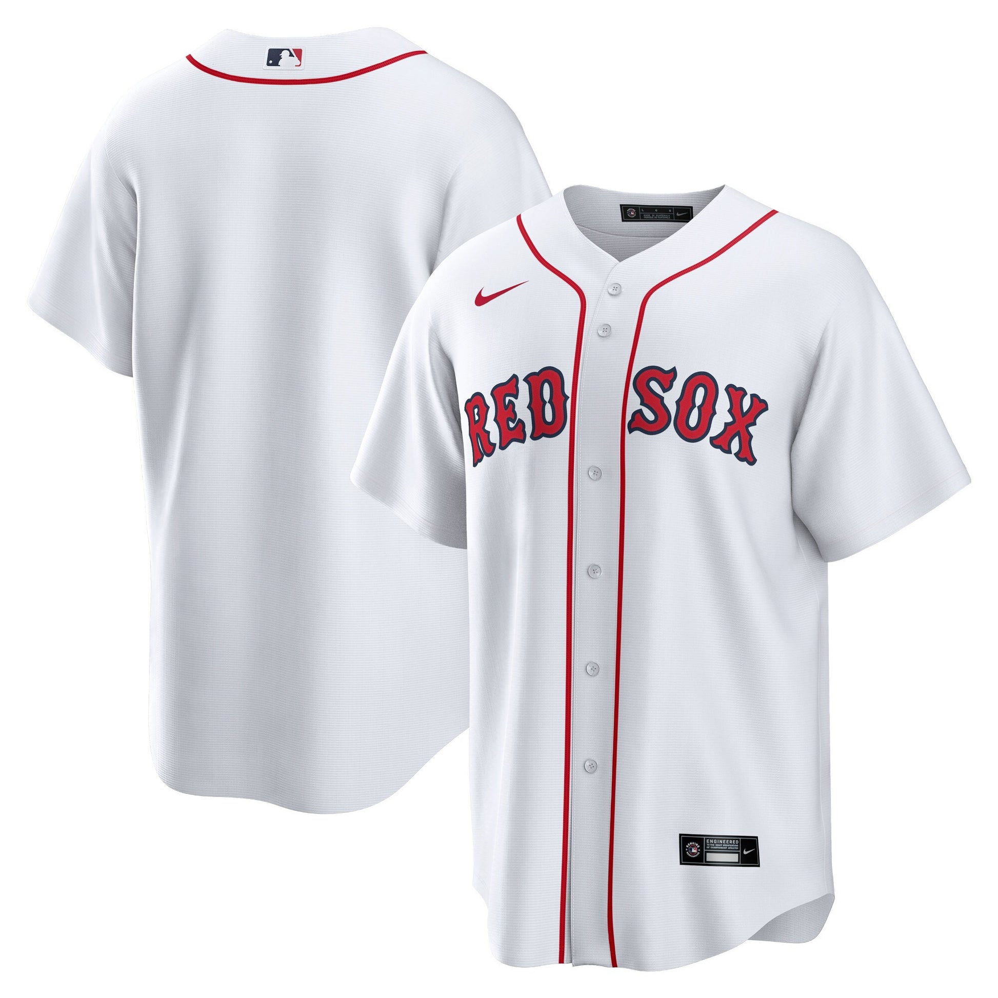 Boston Red Sox white Home jersey