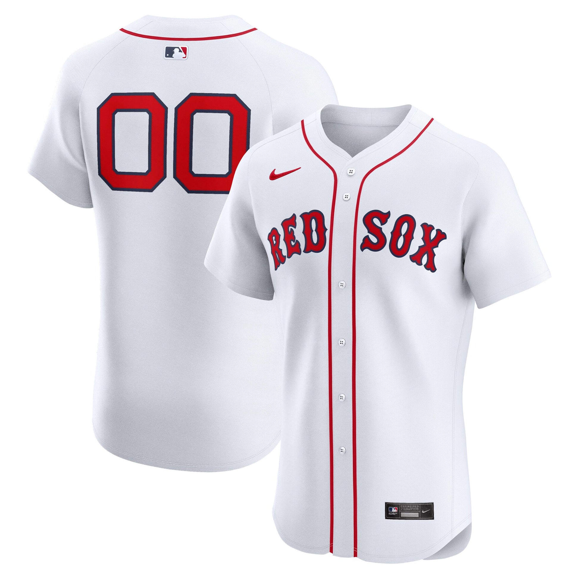 Boston Red Sox white Elite jersey