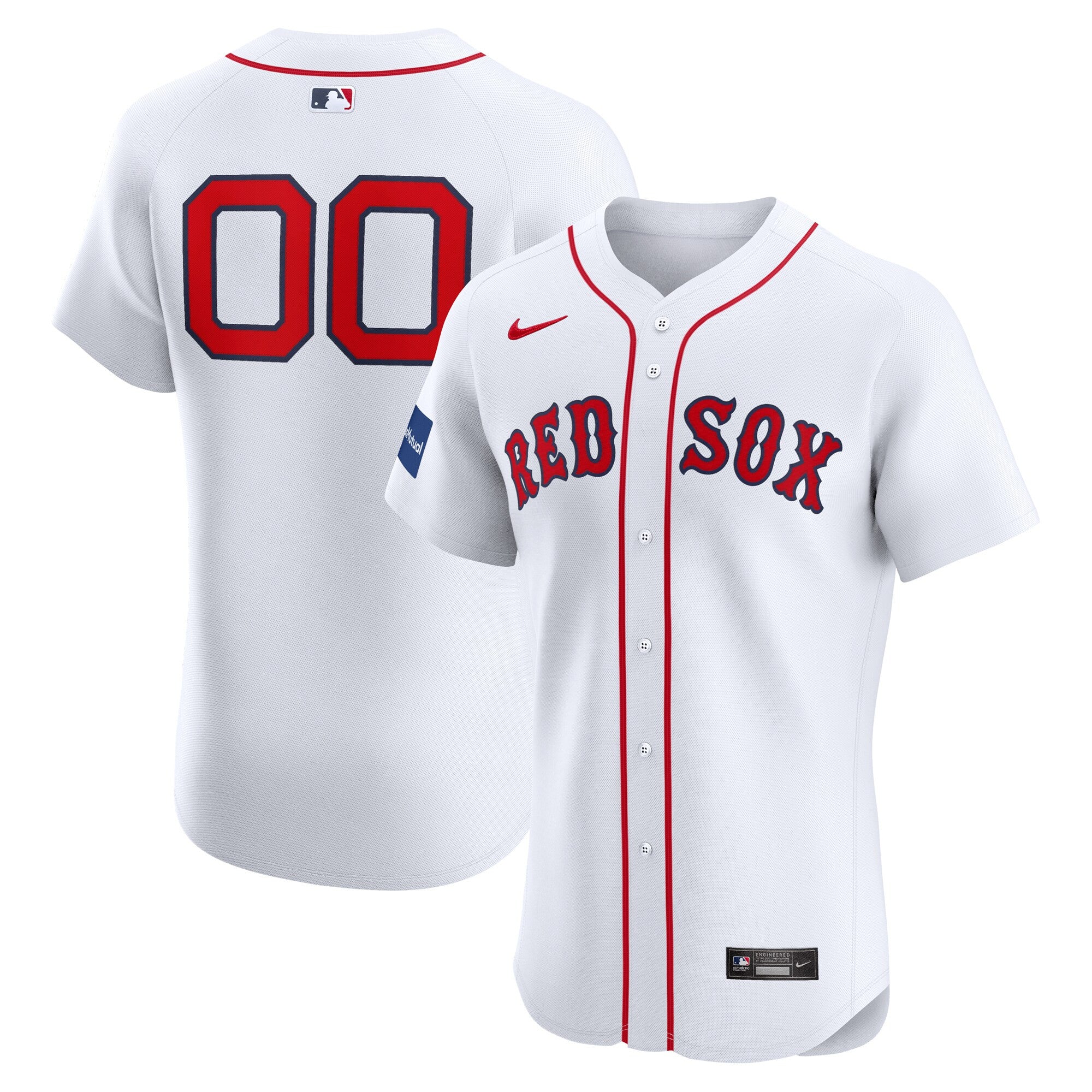 Boston Red Sox white Elite jersey