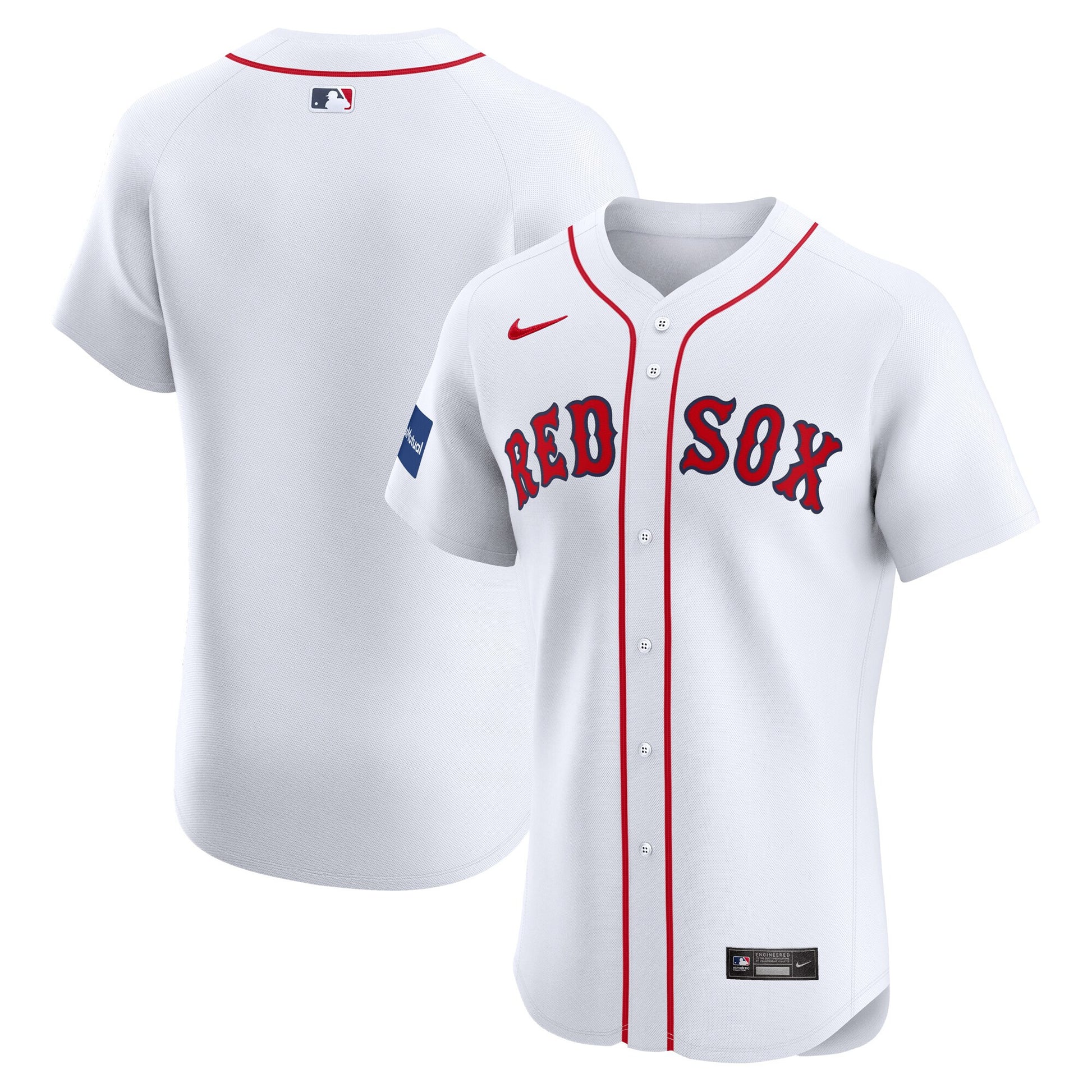 Boston Red Sox white Elite jersey