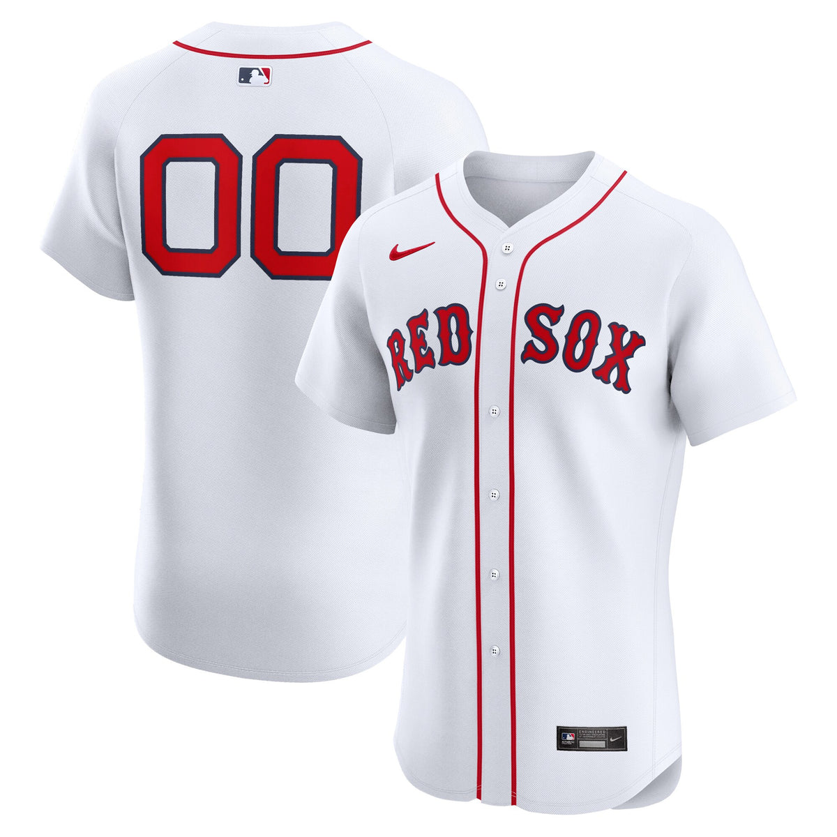 Boston Red Sox white Elite jersey