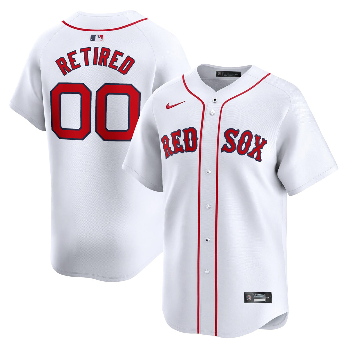 Boston Red Sox white Limited jersey