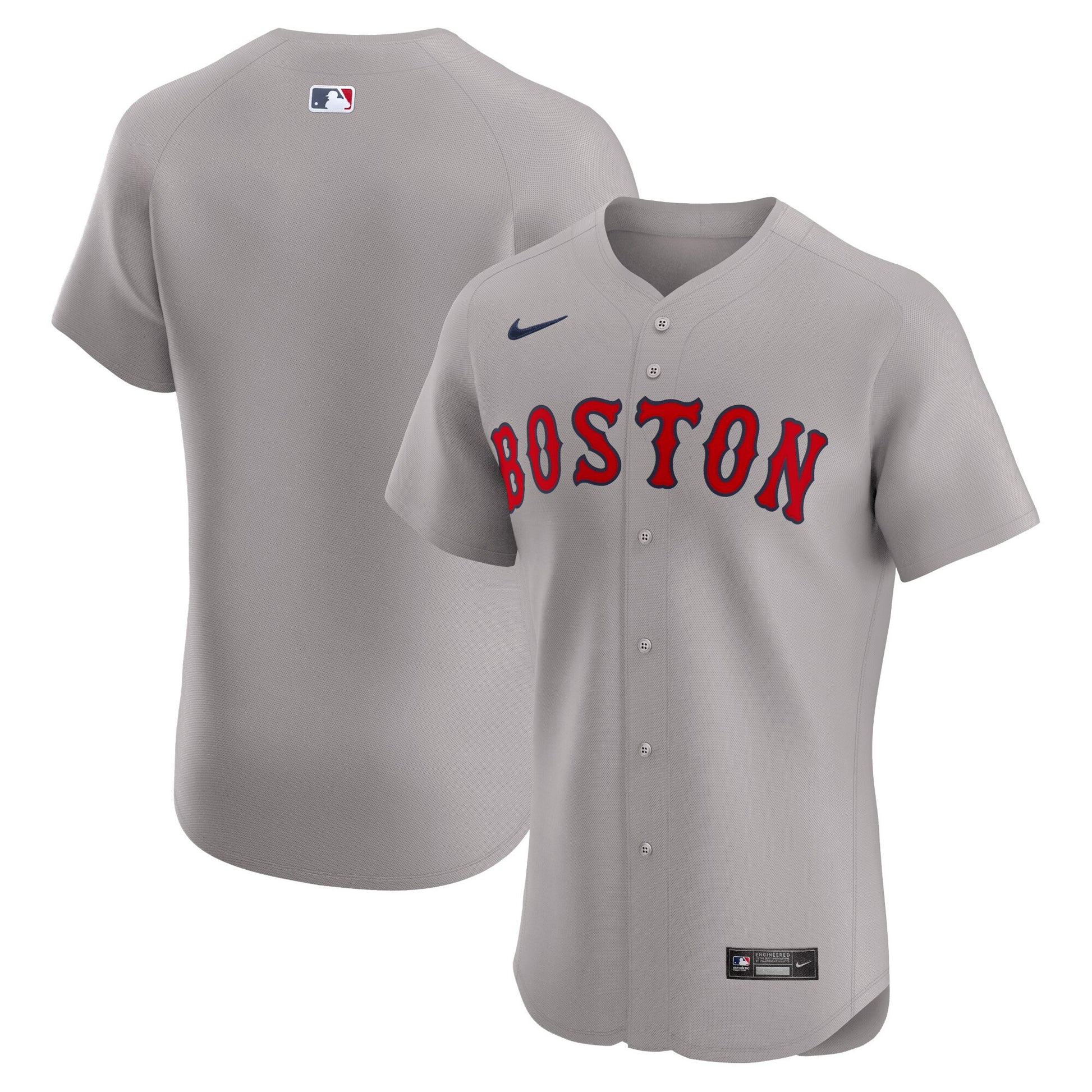 Boston Red Sox gray Elite jersey