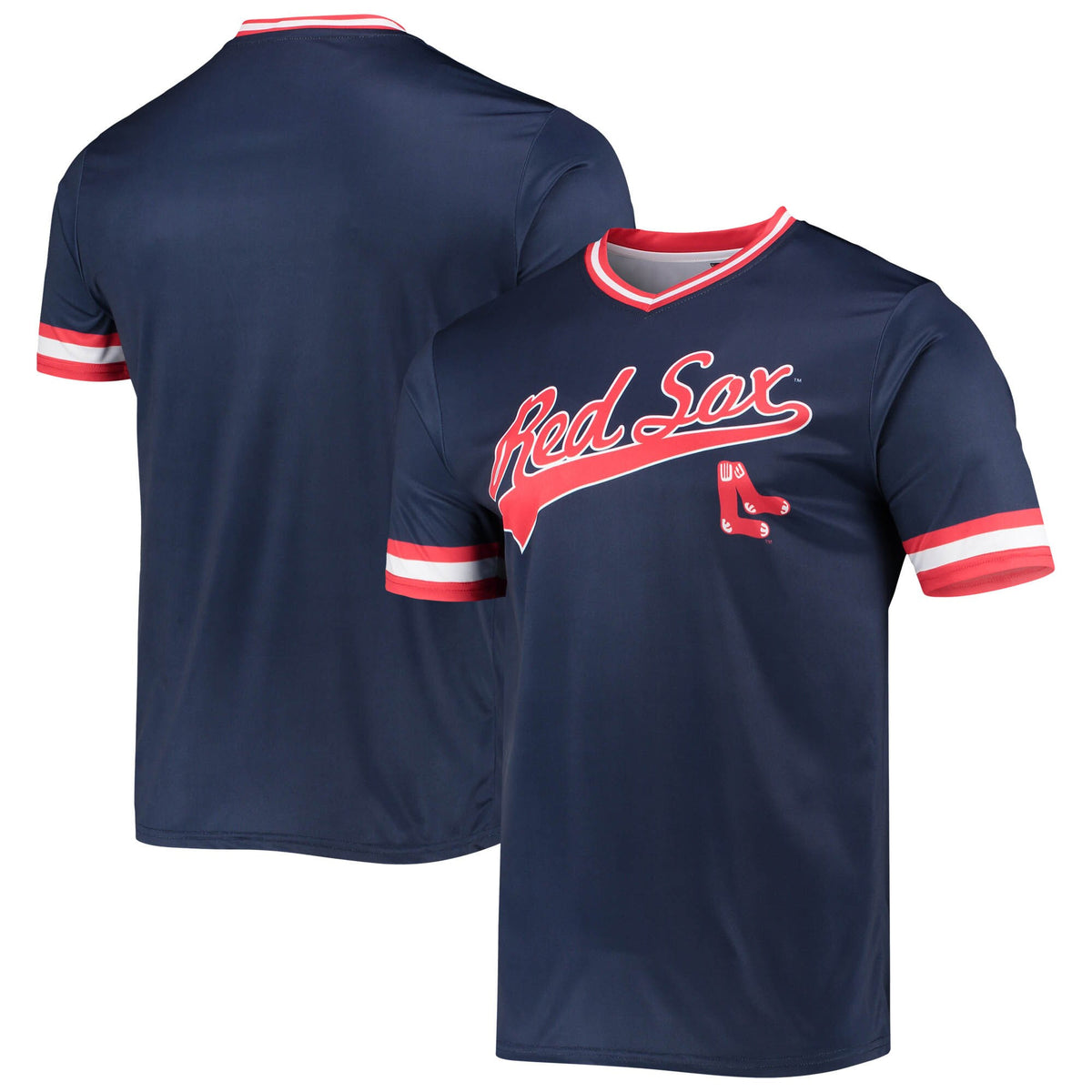 Stitches Boston Red Sox navy Cooperstown jersey