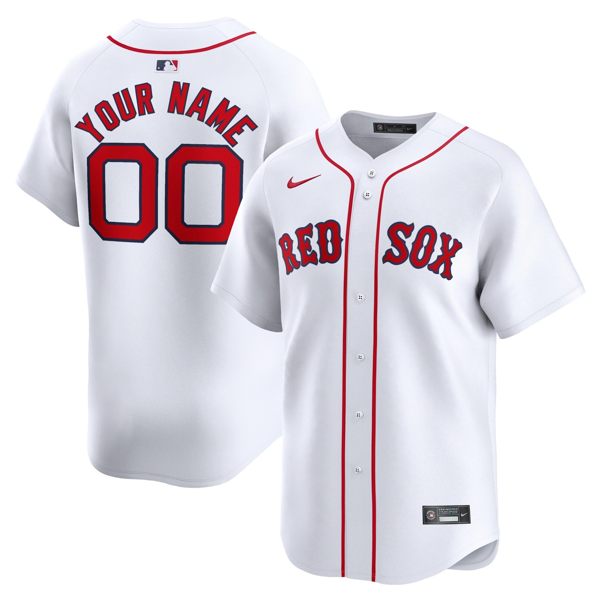 Boston Red Sox white Limited jersey