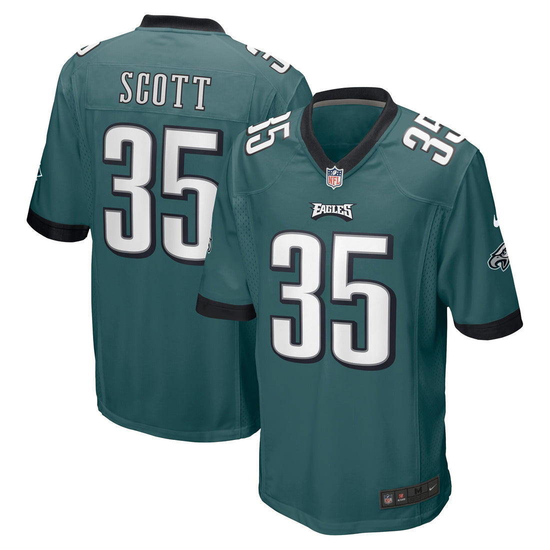 Boston Scott Philadelphia Eagles green jersey
