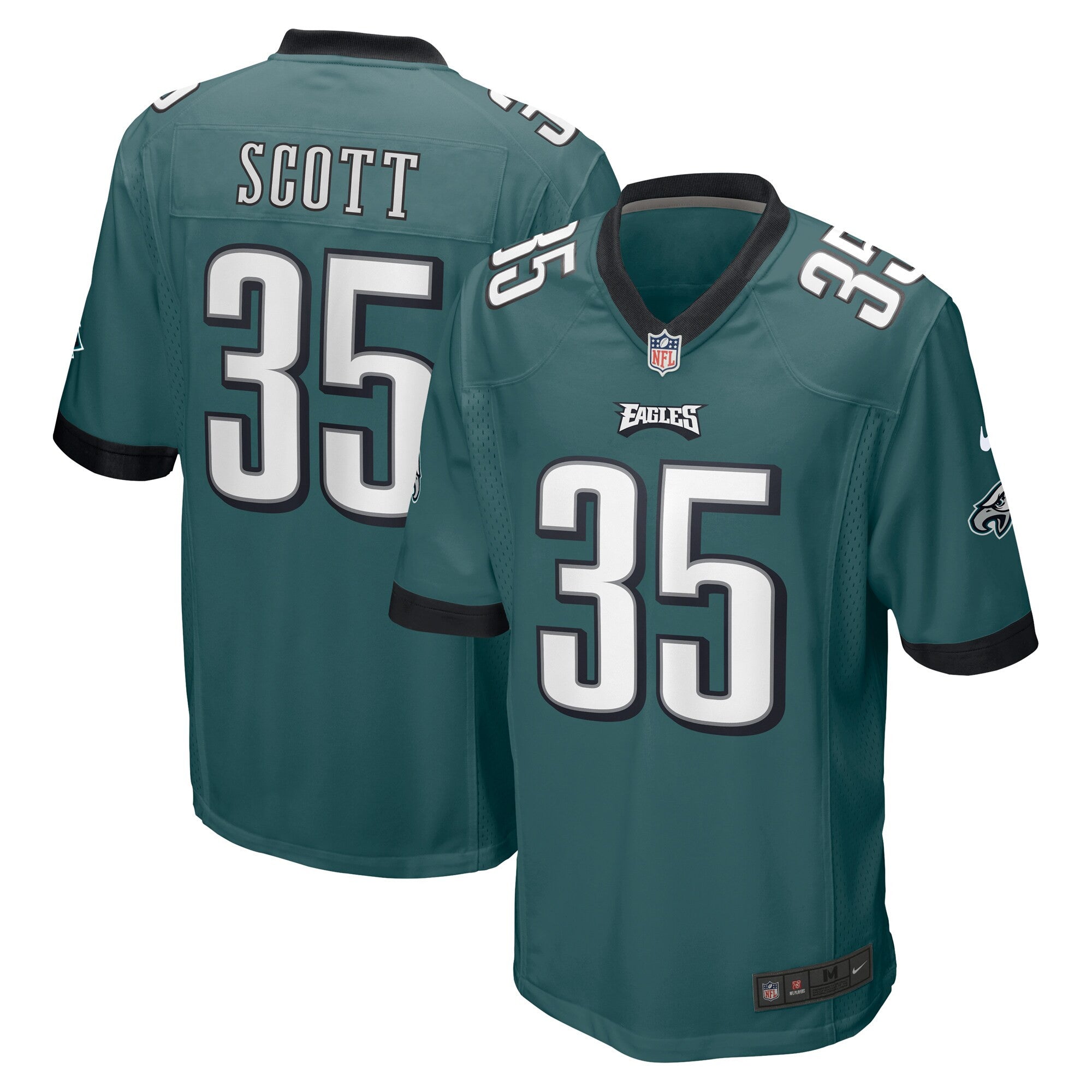 Boston Scott Philadelphia Eagles green jersey