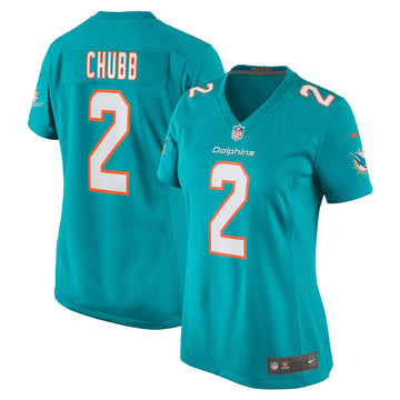 Bradley Chubb Miami Dolphins aqua Game jersey