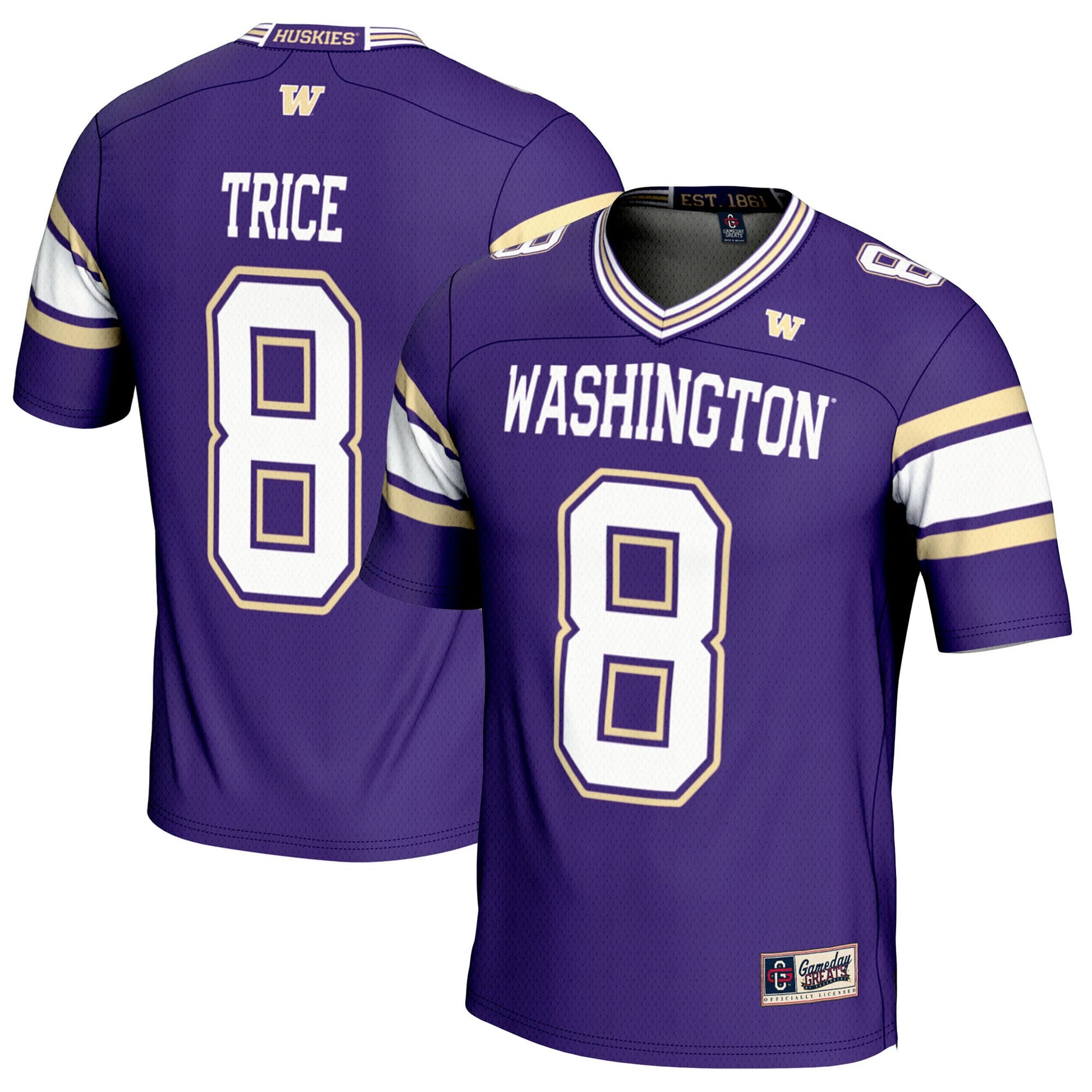 Bralen Trice Washington Huskies purple jersey