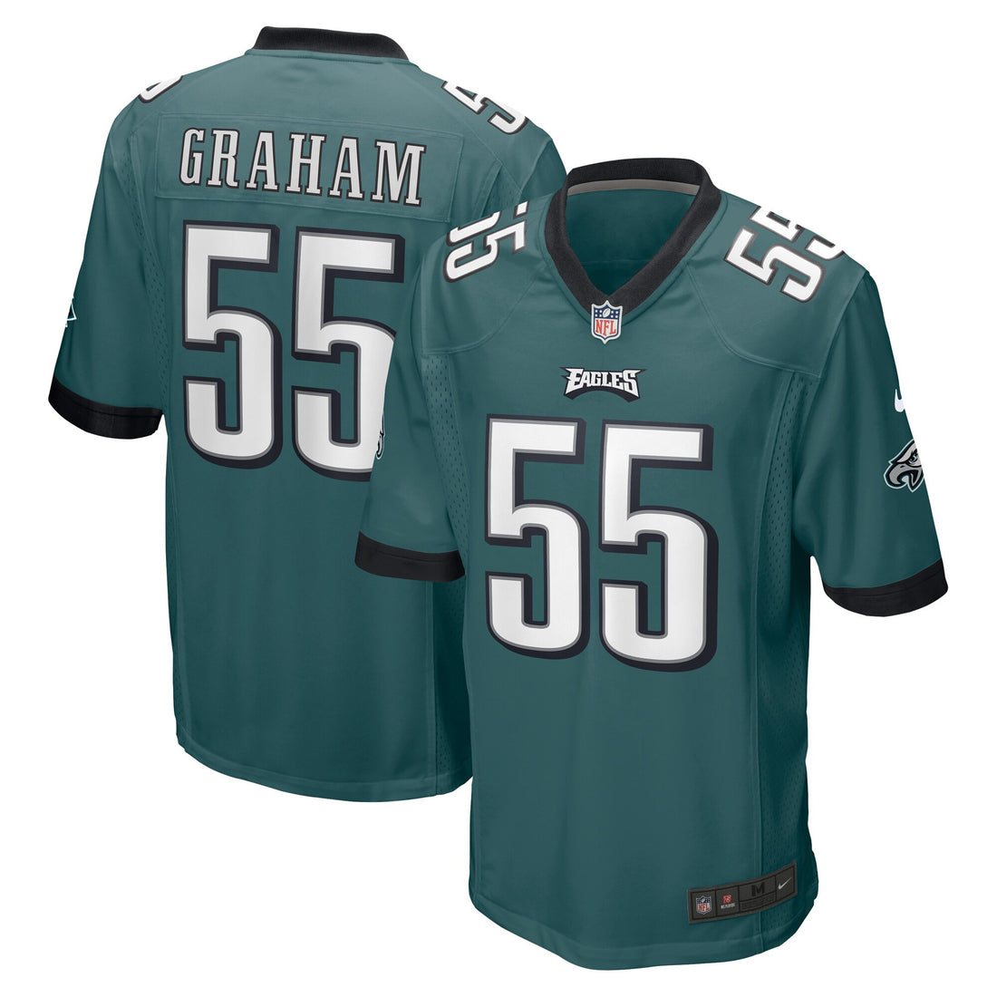 Brandon Graham Philadelphia Eagles green jersey