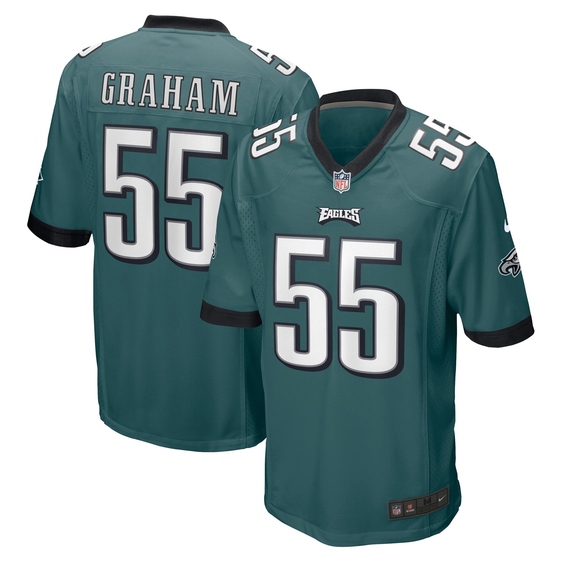 Brandon Graham Philadelphia Eagles green jersey