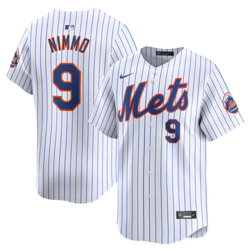 Brandon Nimmo New York Mets white Limited jersey