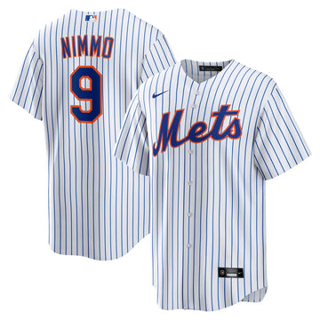 Brandon Nimmo New York Mets white Home jersey
