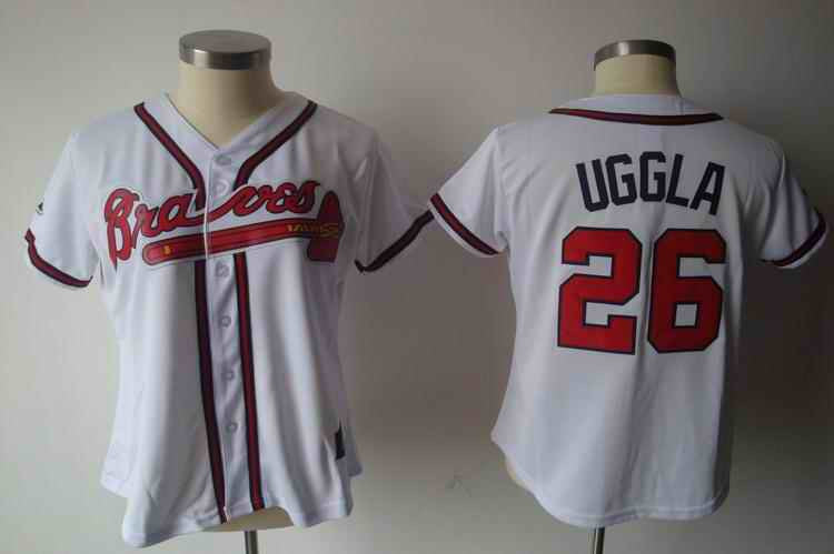 Brave Brave 26 Uggla white jersey