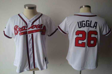 Brave Brave 26 Uggla white jersey