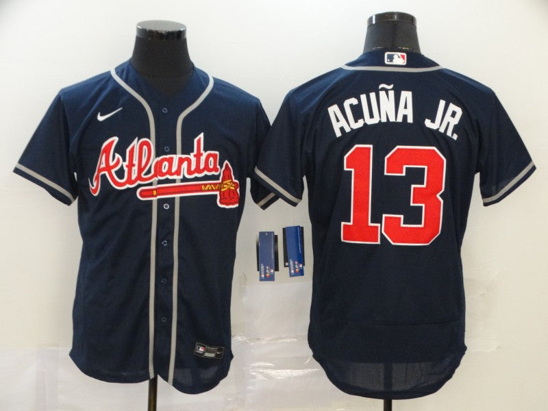 Ronald Acuna Jr Nave Atlanta Braves jersey
