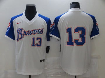 Ronald Acuna Jr Atlanta Braves white jersey