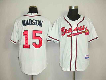 Hudson Atlanta Braves white jersey