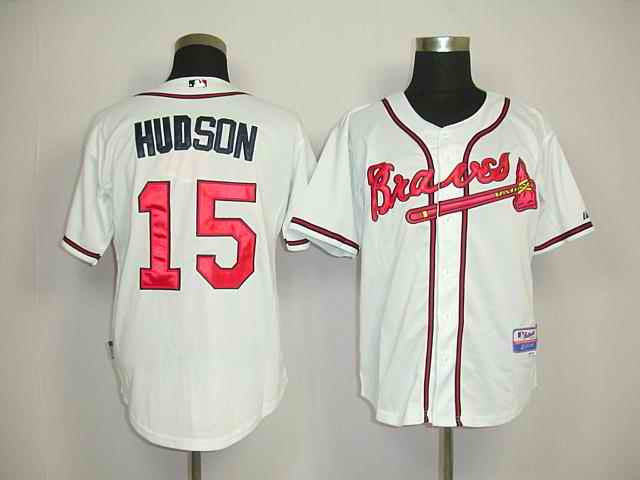 Hudson Atlanta Braves white jersey