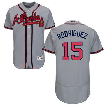 Sean Rodriguez Atlanta Braves gray jersey