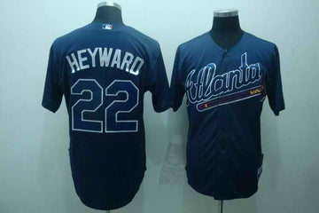 Jason Heyward Atlanta Braves blue jersey