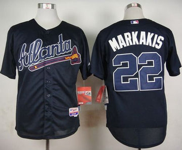 Nick Markakis Atlanta Braves blue jersey