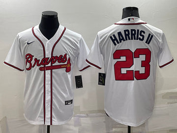 Michael Harris II Atlanta Braves white jersey