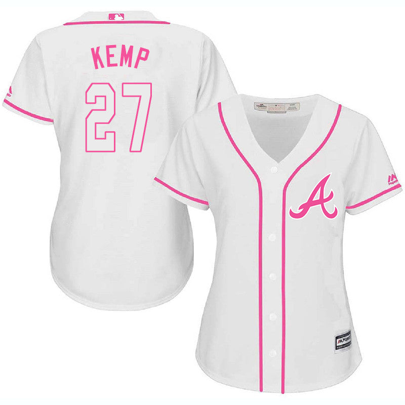 Matt Kemp Atlanta Braves white jersey