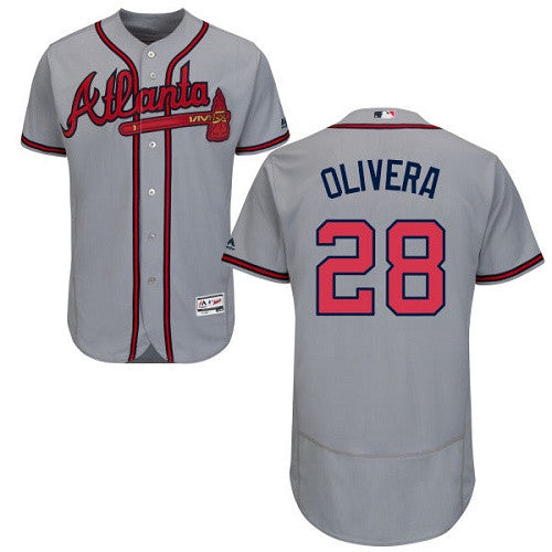 Hector Olivera Atlanta Braves gray jersey