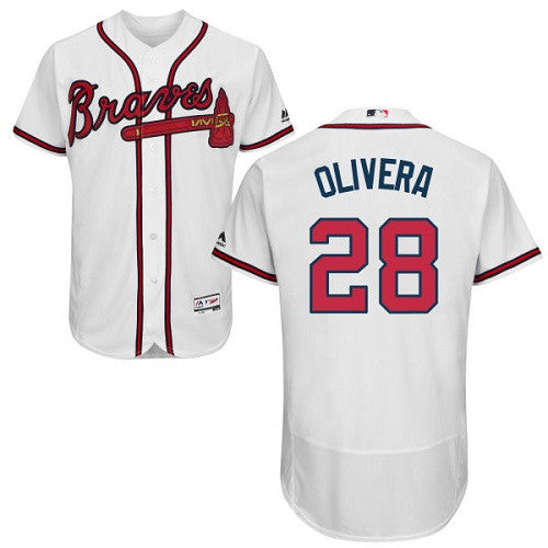 Hector Olivera Atlanta Braves white jersey